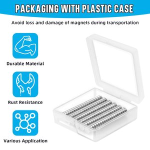 Nhà sản xuất nam châm Neodymium tùy chỉnh, nam châm vĩnh cửu, MẪU MIỄN PHÍ, nam châm Neodymium tròn siêu mạnh N52 tùy chỉnh - Product Image 3