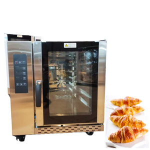 <span class=keywords><strong>Four</strong></span> à convection combiné de style Unox populaire avec fonction vapeur, 5 plateaux, équipement de cuisson commercial pour pizzas, pains et pâtisseries - Product Image 1