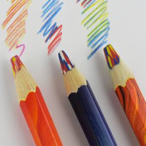 Crayons de couleur arc-<span class=keywords><strong>en</strong></span>-ciel professionnels Jumbo <span class=keywords><strong>3</strong></span> couleurs <span class=keywords><strong>en</strong></span> <span class=keywords><strong>1</strong></span> 5mm plomb multicolore ensemble de crayons de couleur <span class=keywords><strong>magique</strong></span> pour <span class=keywords><strong>dessin</strong></span> d'art croquis - Product Image 1