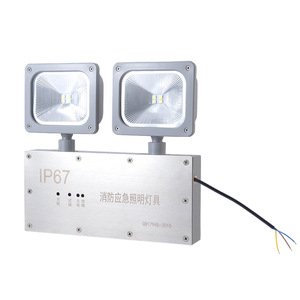 ไฟฉุกเฉิน LED 24V 36V 220V IP67 5W หัวคู่ สำหรับภายในและภายนอกอาคาร ไฟทางออกเพื่อความปลอดภัย - Product Image 2