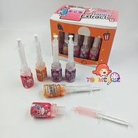 Bonbons liquides en forme de seringue à injection, saveur de fruits, gelée de fruits, confiture, dans une boîte