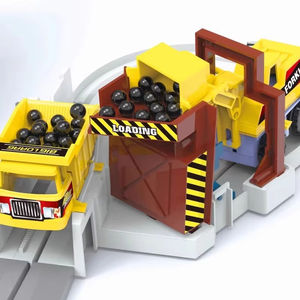 Giocattoli Elettrici ITTL con <span class=keywords><strong>Pista</strong></span> da Costruzione, Camion da Costruzione e Giochi di Ingegneria Stradale, Giocattoli con Slot da Costruzione per Bambini - Product Image 2