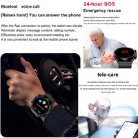Montre médicale Vanssa ET310 nouvelle génération, toutes fonctions, ECG, test rapide de l'acide urique, du cholestérol et des triglycérides, montre intelligente