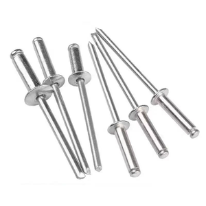 Remaches Ciegos de Cabeza Plana de Aluminio de Alta Calidad, Sin Níquel, Grado 4, Diámetro 2.4-6.4 mm, Rango de Agarre 1-13, para Uso a Largo Plazo - Product Image 1