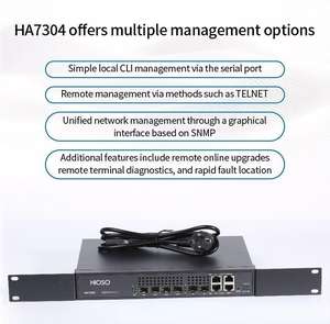 HiOSO HA7304 Ohne PON-Module 4PON EPON OLT MINI 4-Port Glasfaser-Ausrüstung Gerät Fabrikpreis Bestseller Pizza-<span class=keywords><strong>Box</strong></span> GEPON - Product Image 4
