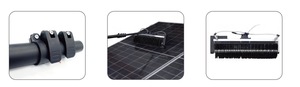 Machine de nettoyage à brosse rotative pour panneaux solaires photovoltaïques et panneaux solaires - Product Image 4
