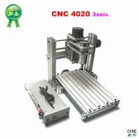 BRICOLAGE CNC Routeur Graveur En Métal 4020 400W 3axis 4axis 5 Axes CNC Machine de Gravure pour le Travail Du Bois