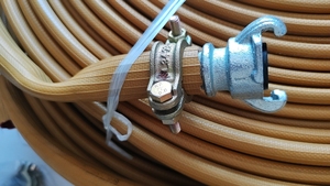 Dizel kompresör için 3 inç 8MM 30Bar 580 Psi yüksek basınçlı esnek hava hortumu - Product Image 4