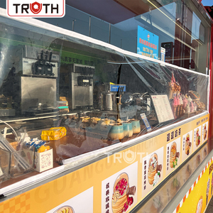 Remolque de Comida Móvil de Acero Inoxidable Truth Mobile Street con Cocina, Carritos de Comida Turca Personalizados <span class=keywords><strong>y</strong></span> Remolques de Comida Económicos en Venta en Canadá - Product Image 6
