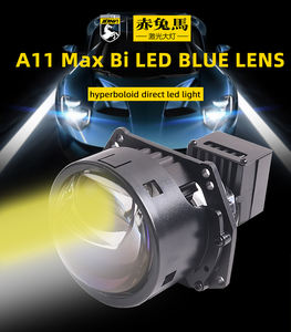 Sanvi A11 Max Double Faisceau Puissant Lentille Laser Bi Led 45w 73w Offre Spéciale Et Rentable Projecteur Led Lentille Bleue - Product Image 4