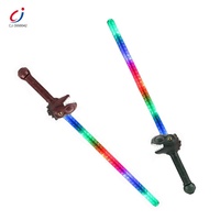 Chengji gros bâtons flash jouet populaire en plastique éclairer noël led clignotant dinosaure bâton pour enfants