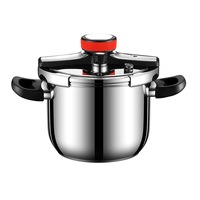 Couvercle de casserole à pression en acier inoxydable 201 épaissi, compatible avec les cuisinières à induction et à gaz, anti-explosion, non revêtu