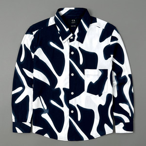 Chemises Hawaïennes Décontractées à Manches Courtes en Coton Imprimé Floral Aloha pour Hommes et Femmes, Personnalisables OEM/ODM, Idéales pour les Vacances et les Plages Tropicales - En Stock - Product Image 1