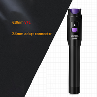Kit d'Outils FTTH Stylo Laser de Fibre Optique Détecteur de Panne Visuelle VFL 30mW Portée 20km