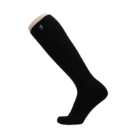 Chaussettes hautes pour hommes OEM, design personnalisé, chaussettes de sport tricotées, chaussettes de course personnalisées, logo personnalisé, chaussettes de compression en coton