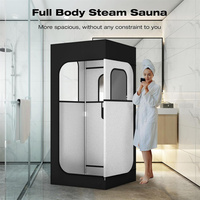 Mesin kotak Sauna portabel satu orang, mesin Sauna uap penurun berat badan Detox penghilang stres tenda Sauna pribadi portabel