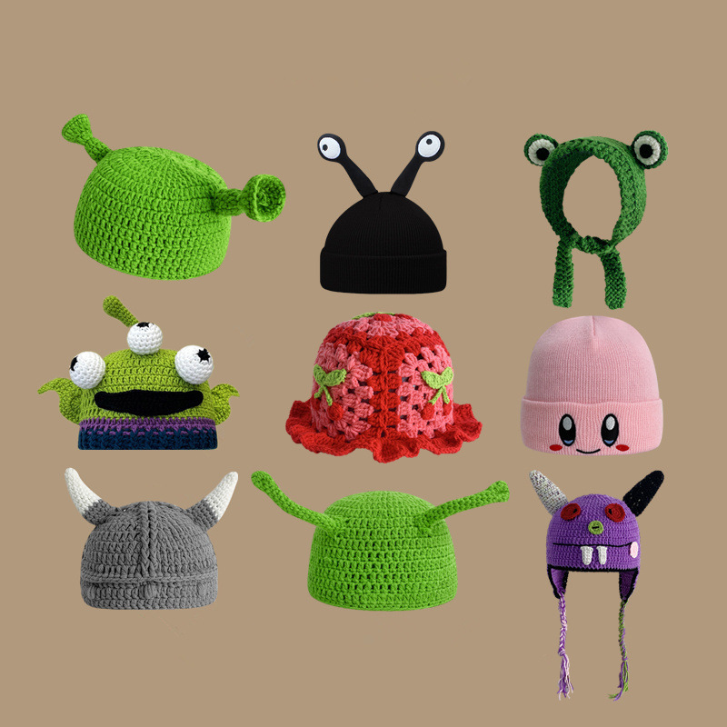 MAGICLULU Rana Di Peluche Cappello Divertente Novità Fasce Animale Costume Cappelli Partito Pazzo Cappelli Cap Copricapo Di Halloween Cosplay Copricapo Carino Maschera Per La Testa Dress Up