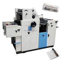 Nouvelle machine d'impression offset grand format pour la numérotation des factures, des étiquettes et des cartes, type à plat