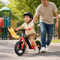 Sepeda Keseimbangan Anak Ukuran dan Warna Sesuai Pesanan, Suplai Pabrik, Rangka Bahan Nylon, Sepeda Keseimbangan 12 Inch, Pedal, Sepeda Dorong Olahraga untuk Anak-Anak