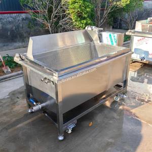 VBJX sürekli sebze sebze narenciye fındık domates soyma ceketli su ısıtıcısı <span class=keywords><strong>Blanching</strong></span> Blancher makinesi için - Product Image 6