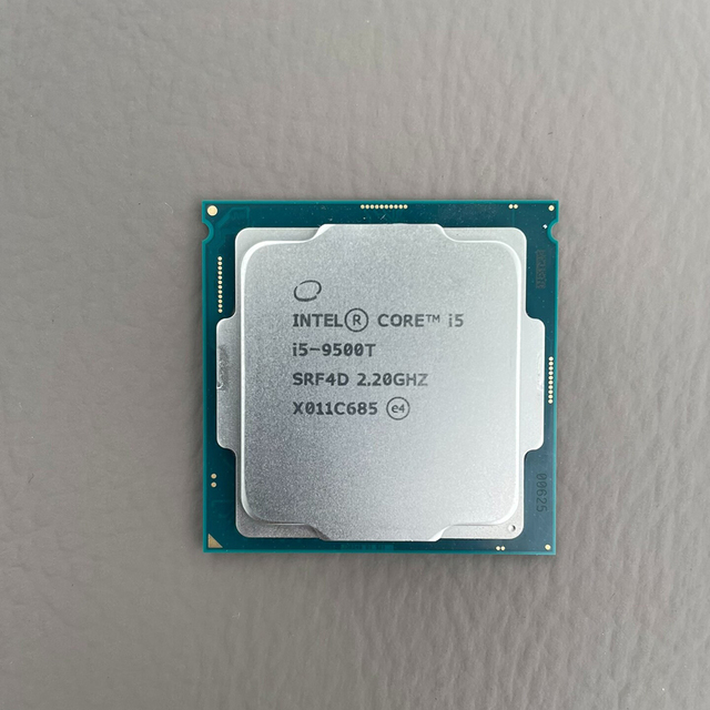 Used I5-9500T 6-Core 6-Thread Desktop CPU, 2.2-3.7GHz, 9MB Cache, LGA1151, 35W