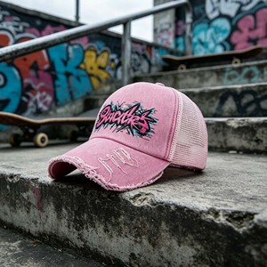 Gorras Trucker Casuales de Mezclilla Color Oliva Personalizadas, con Parche de Logotipo Tejido Bordado en 3D, OEM, 6 Paneles, Ajustables, Transpirables, Impermeables, para Exteriores - Product Image 1