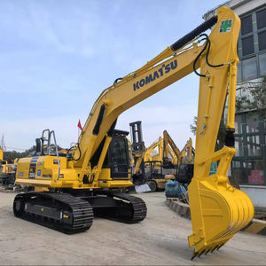 Miniexcavadora Komatsu PC200 de segunda mano a la venta, excavadora sobre orugas de 20 toneladas con componentes de núcleo de motor de válvula hidráulica Kawasaki - Product Image 1