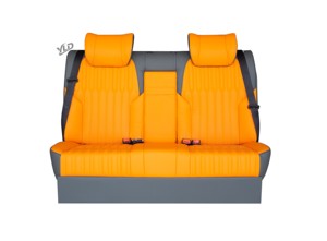 Asiento Trasero Modificado para Sofá Cama con Portavasos, Banco Ajustable para Benz Clase V, Sprinter, <span class=keywords><strong>Kia</strong></span> <span class=keywords><strong>Carnival</strong></span> - Product Image 3