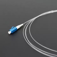 Kabel Patch Cord Serat Optik LC UPC/APC Transparan Tak Terlihat untuk Perkabelan Dalam Ruangan FTTH Jaringan 4G/GSM/GPRS/WIFI