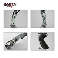 Target Riser 25 inci dengan Sistem Limb ILF, Dibuat dengan Mesin CNC dari Material Paduan Aluminium Berkekuatan Tinggi