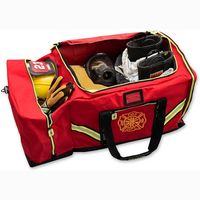 Échantillon Gratuit - Sac de Transport Léger et Robuste pour Équipement de Pompier, Fermeture Éclair, Grandes Poches de Rangement pour Matériel de Intervention
