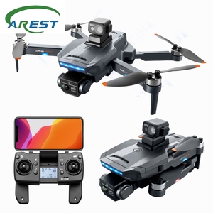 Drone <span class=keywords><strong>K918</strong></span> <span class=keywords><strong>MAX</strong></span> avec évitement d'obstacles par laser, photographie aérienne HD, caméra aérienne pliable, positionnement GPS sans balais - Product Image 1