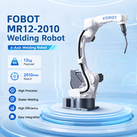 Robot de Soldadura TIG Industrial de 6 Ejes y Largo Alcance (2010 mm), Modelo MR12-2010, para la Industria Solar y la Fabricación de Metales en la Construcción