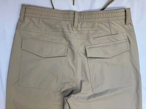 موضة جديدة الكاكي خفيفة الوزن مرنة الخصر منتصف ارتفاع تمتد الرجال ضئيلة تناسب بنطلون تشينو العادية - Product Image 6