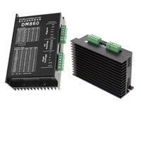DM860H DMA860H Penggerak Mikrostep Torsi Tinggi 2 Fasa 7.8A AC 18~80V DC 24~110V Penggerak Motor Stepper untuk Motor Stepper Nema34