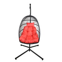 Premium Nid D'oiseau Balançoire Chaises Jardin Bureau Oeuf Balançoire Chaise Intérieur Extérieur Relaxation Résistant Aux Intempéries
