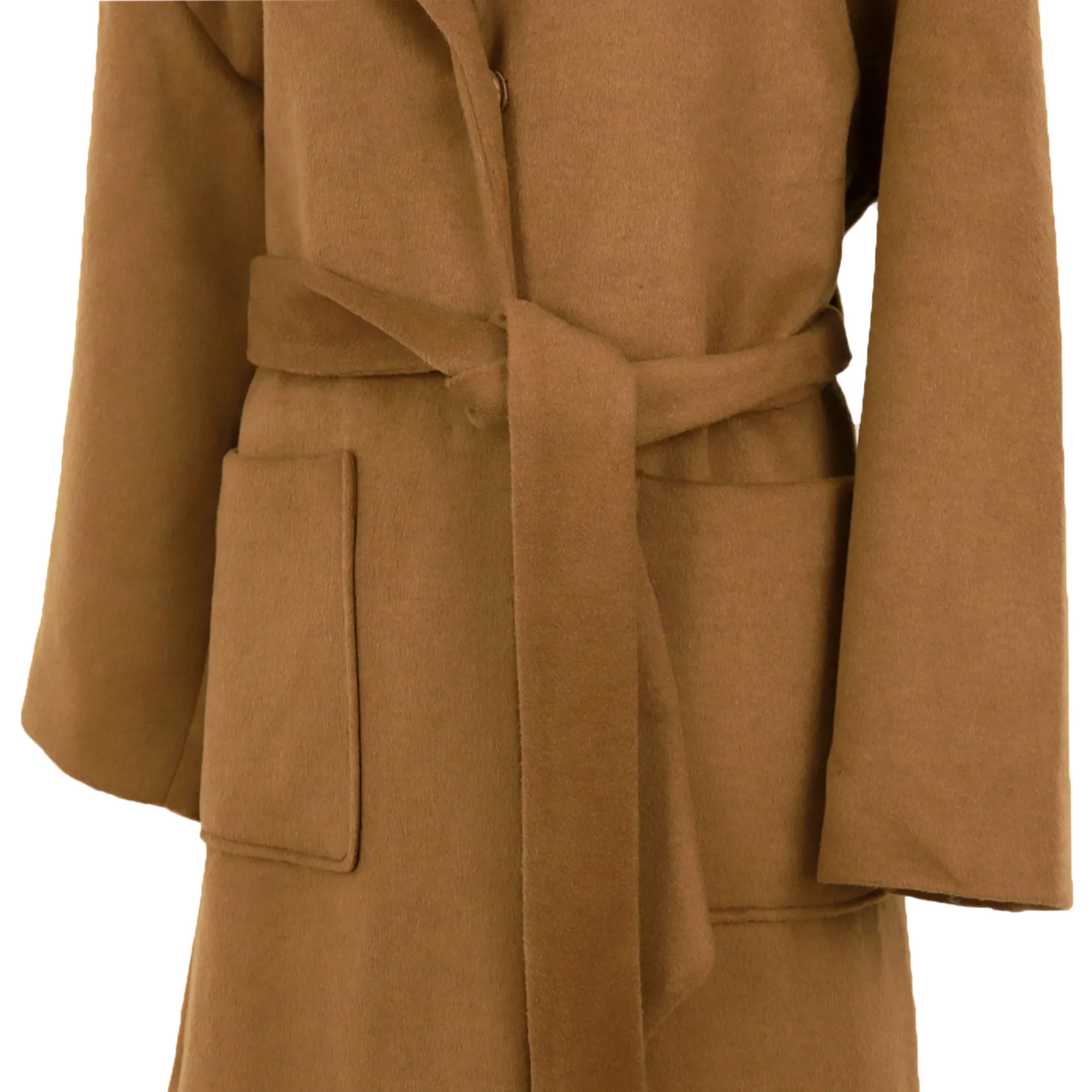 Alephan 2023 New Wool Coat Women Fashion Windproof Brown Long Wool Overcoat Women's Trench Coats Custom