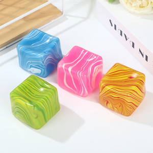Jouet en gros Cube Fluide à Remontée Lente Anti-Stress à Presser, Jouet Sensoriel Fidget Cube d'Eau, Fournisseur OEM ODM - Product Image 2