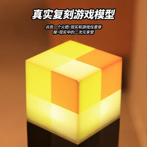 Linterna de Colores Cambiantes, Pixel de Iluminación, Botella de Fuego de Viento, Juguete Periférico, Linterna Recargable, Regalo de Cumpleaños - Product Image 4