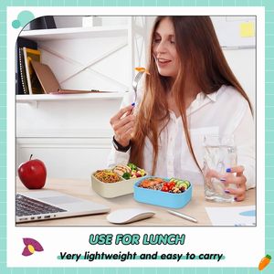 Ensemble d'alimentation pour bébé écologique et biodégradable, boîte à lunch pour enfants d'école, boîte à lunch en silicone 2026 pour enfants - Product Image 5
