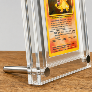 Espositore Magnetico Scorrevole in Acrilico per Carte PSA con Protezione Gradata e per Collezione Pokémon - Product Image 4
