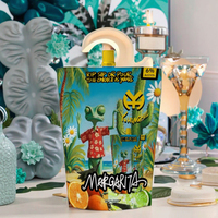 Vodka al por mayor de 355 ml con 3.5% de alcohol, sabor afrutado dulce y refrescante de lichi, limón y mango, bebida larga de alta calidad