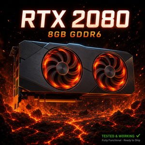 Carte graphique de jeu pour ordinateur de bureau RTX 2080 8 Go GDDR6, double ventilateur, nouvelle, vente en gros - Product Image 1