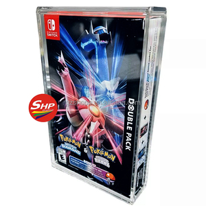 Étui de rangement et d'exposition <span class=keywords><strong>pour</strong></span> <span class=keywords><strong>jeux</strong></span> Nintendo <span class=keywords><strong>Switch</strong></span> Pokemon, en acrylique de haute qualité, vente en gros d'usine SHP - Product Image 1