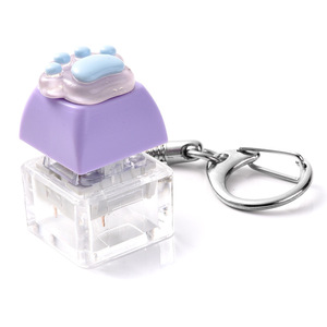 Al por mayor Llavero de PU con diseño de garra de gato, juguete antiestrés de descompresión para la punta de los dedos, colgante para bolso, regalo para parejas y festivales - Product Image 6