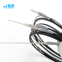 Nouveau boîtier en acier inoxydable de petit diamètre M3 3 mm d'origine en stock câble à fibre optique à faisceau traversant pour capteurs à fibre optique