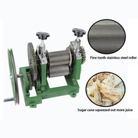 Machine à jus de canne à sucre manuelle, extracteur de jus de canne à sucre commercial robuste