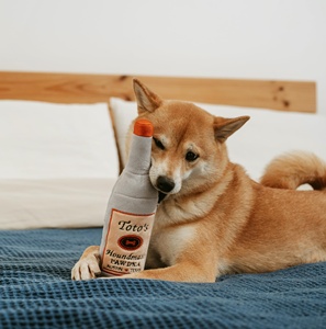 Orta, küçük ve büyük köpekler için peluş gıcırtılı kırışık köpek oyuncak komik hediyeler - Product Image 5