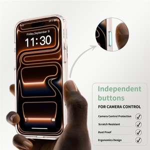 Funda Magnética Transparente para Teléfono, con Imán N52, Resistente a Impactos, para <span class=keywords><strong>iPhone</strong></span> 18 Pro Max, 17 Pro Max, 16 Pro Max, 15 Pro Max, 14, 13 - Product Image 3