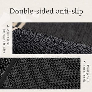 Sharman - Felpudo geométrico rectangular para exteriores, antideslizante, de fibra de poliéster, resistente a las manchas, para entrada - Product Image 4
